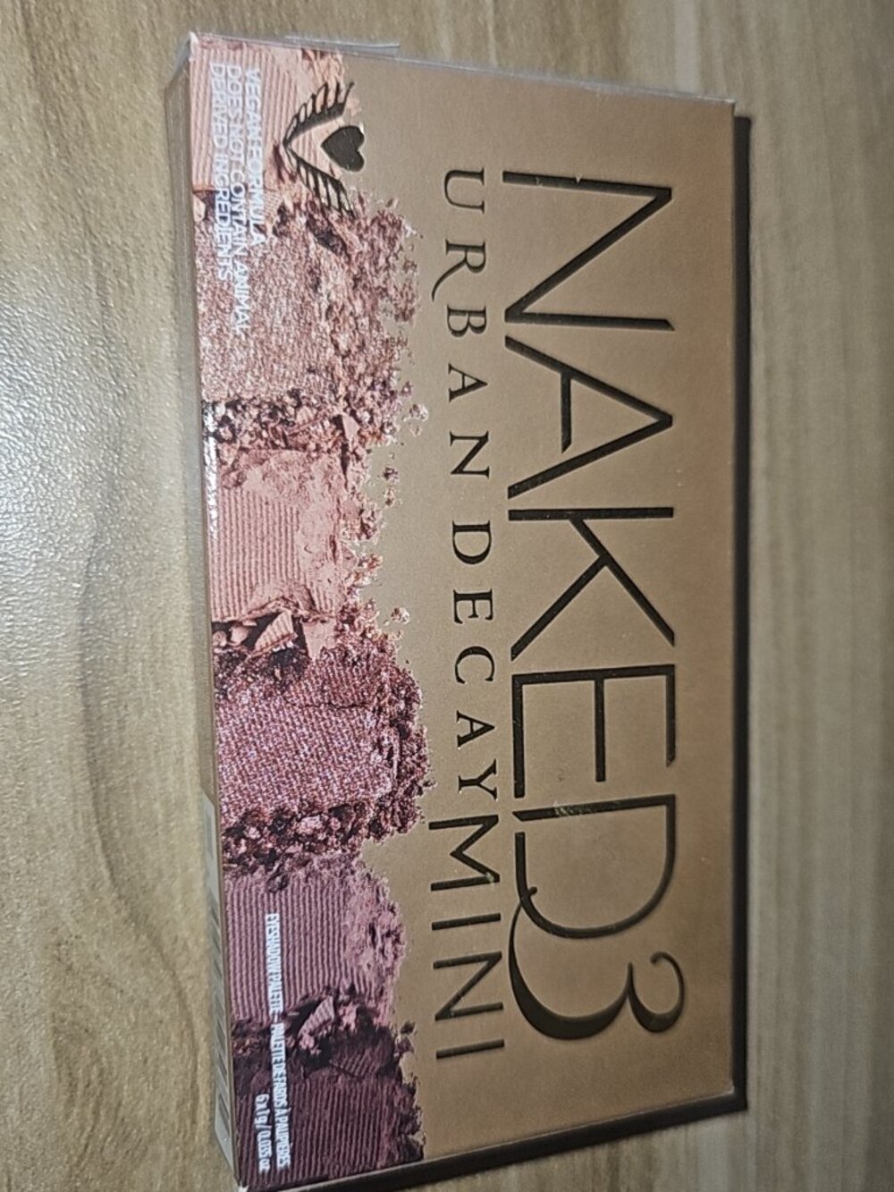 MINI Naked3 Urban decay eyeshadow pallet